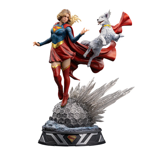 Pre-Order - Supergirl & Krypto - Supergirl Movie - Art Scale 1/10