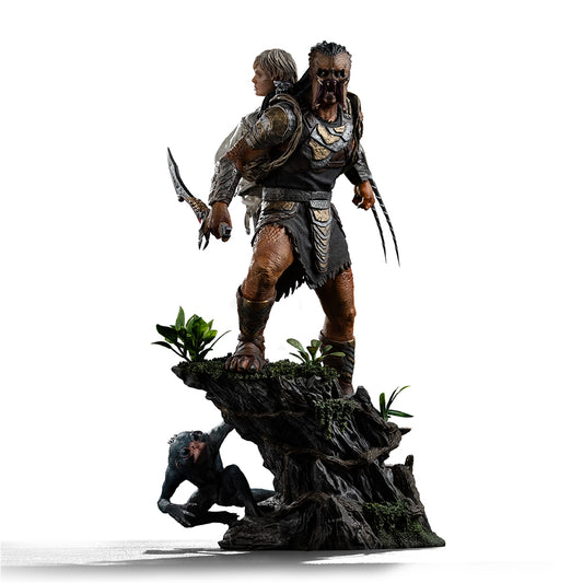 Pre-Order - Statue Predator Dek & Thia - Predator: Badlands - Art Scale 1/10 - Iron Studios