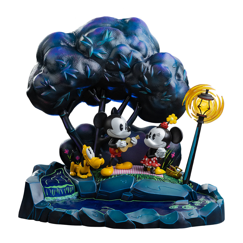 Pre-Order - Statue Mickey, Minnie and Pluto's Day at the Park  - Disney Classics - Deluxe Art Scale 1/10