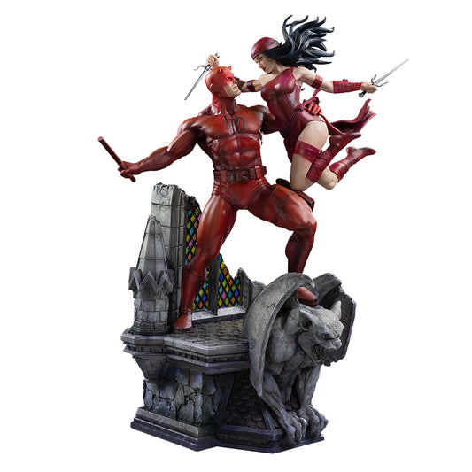 Statue Daredevil and Elektra - Marvel Comics - Diorama 1/6 - Iron Studios