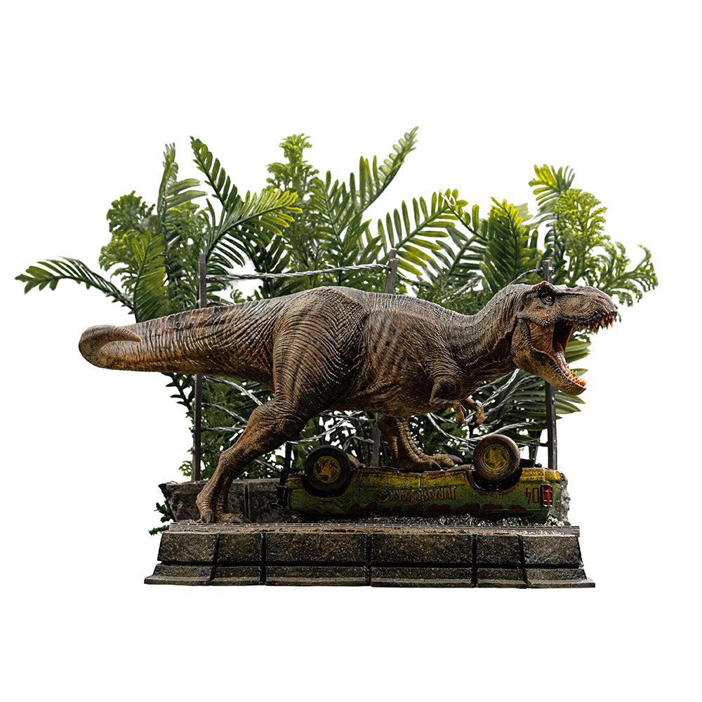 Pre-Order - T-Rex Breakout Set A - Jurassic Park - Icons - Iron Studios