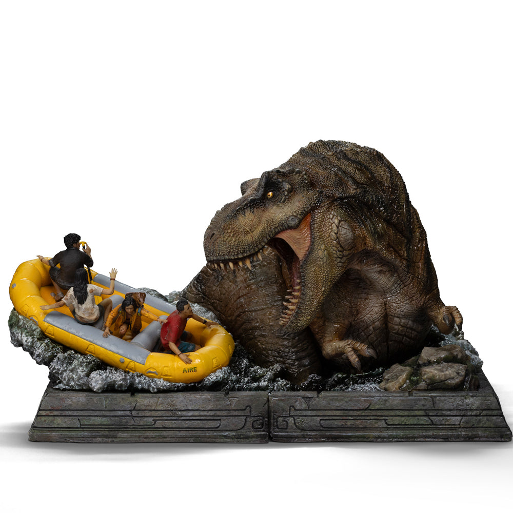 Statue T-Rex River Scene - Jurassic World: Rebirth - Demi Art Scale 1/20 - Iron Studios