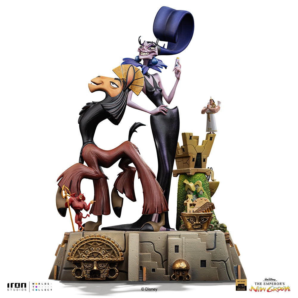 Pre-Order - Statue Kuzco & Yzma – The Emperor’s New Groove – Deluxe Art Scale 1/10 – Iron Studios