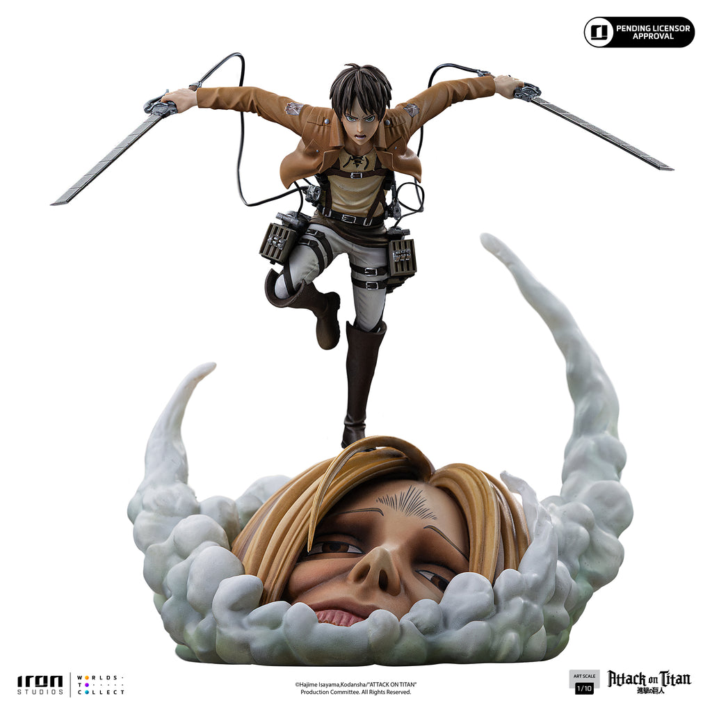 Pre-Order - Statue Eren Yeager - Attack on Titan - Art Scale 1/10 - Iron Studios