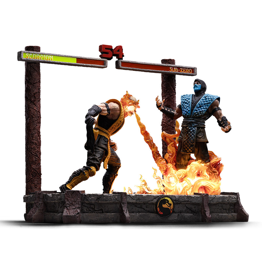 Statue Scorpion Fatality - Mortal Kombat - Deluxe Art Scale 1/10 - Iron Studios