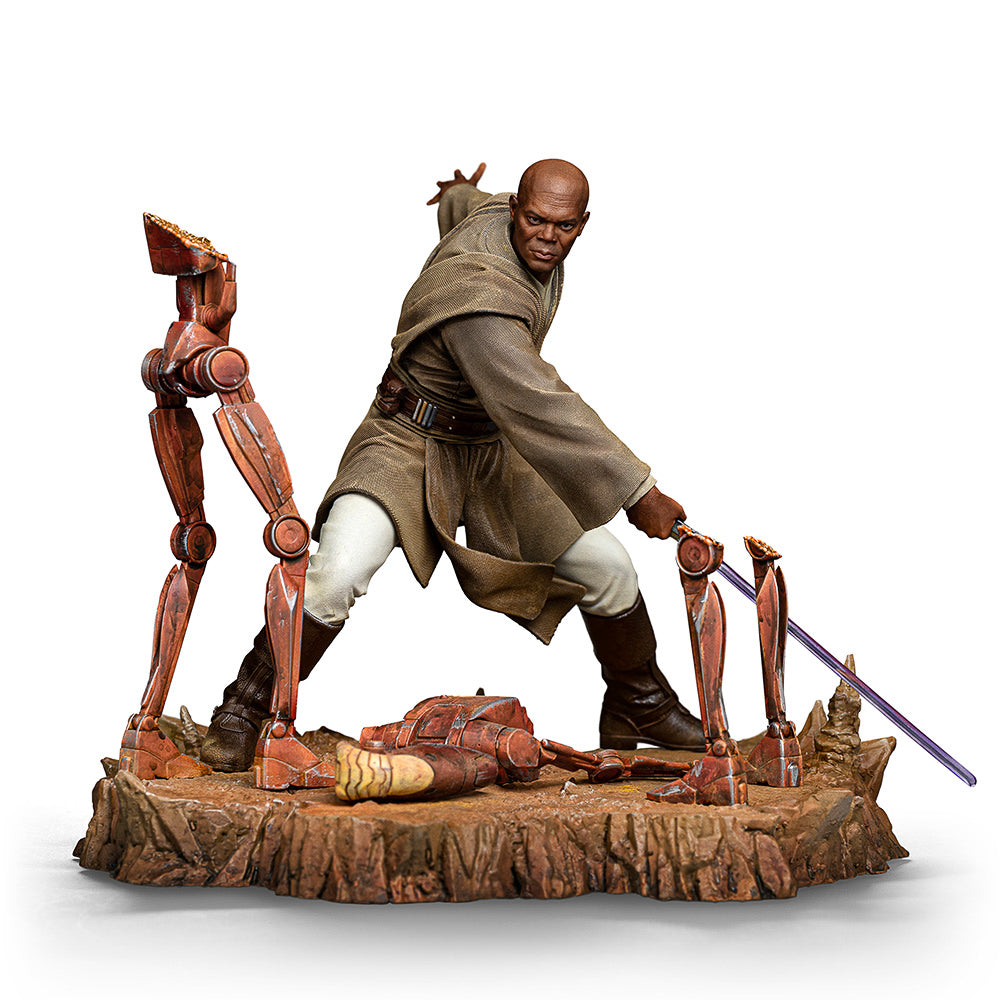Statue Mace Windu Star Wars  Art Scale 1/10 Iron Studios