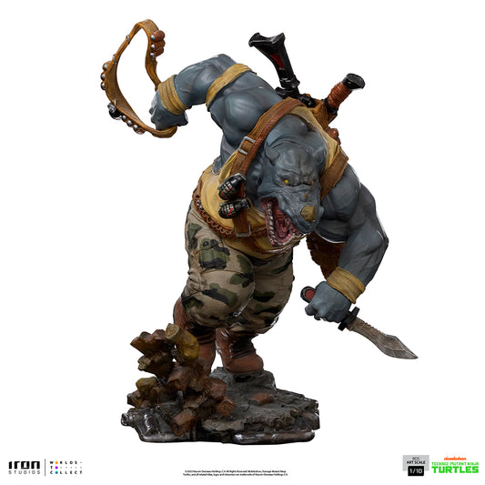 Statue Rocksteady  Teenage Mutant Ninja Turtles  BDS Art Scale 1/10  Iron Studios