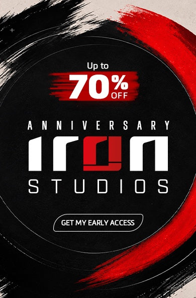 Iron Studios Anniversary — up to 70% OFF. Get early access.